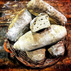 pane cafone del forno il Granaio Antico di Teramo