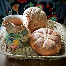 pane integrale del forno il Granaio Antico di Teramo