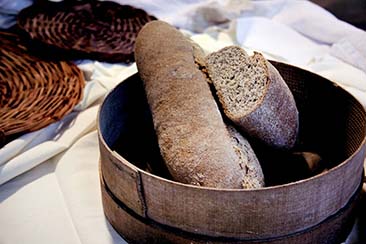 Pane integrale del forno il Granaio Antico a Teramo
